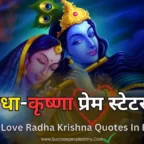 True Love Radha Krishna Quotes In Hindi